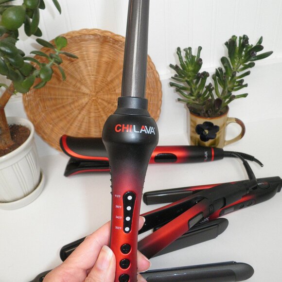 New Chi LAVA Set of 5 Hair Tools w/ Cut Cord for Repair / Parts Straightening - Picture 4 of 5